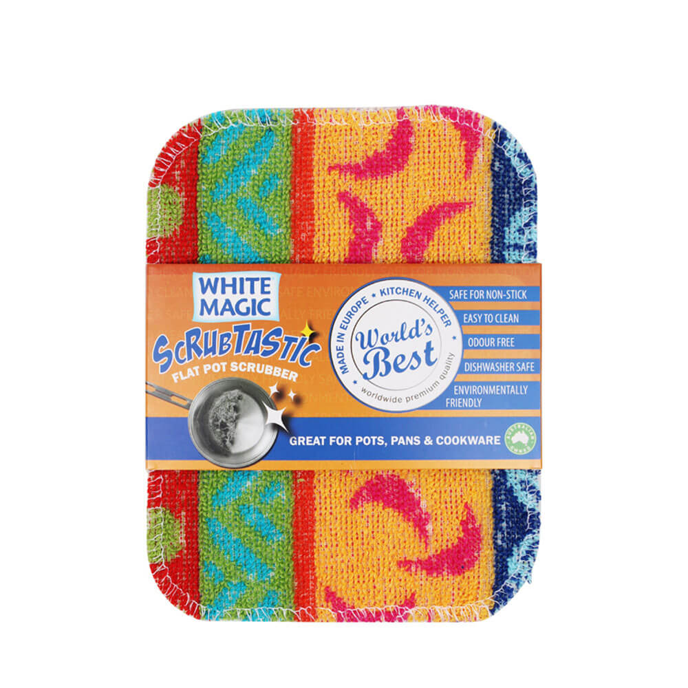 White Magic Scrubtastic Foam Pot Scrubber