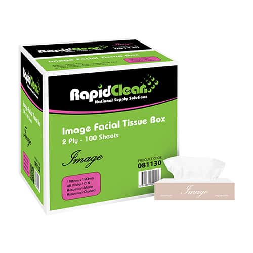 Image Tissues Facial 100s 2ply 48/ctn Rapid