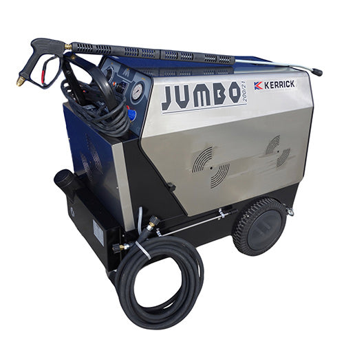 Pressure Washer Jumbo Hot Water 3 Phase 2910 psi