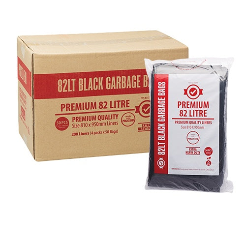 Binliners 82L Premium Extra Heavy 200 Carton