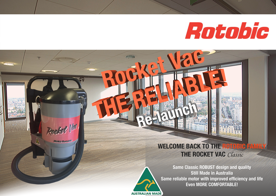 Vacuum Hako Rocket Vac Classic Back Pack