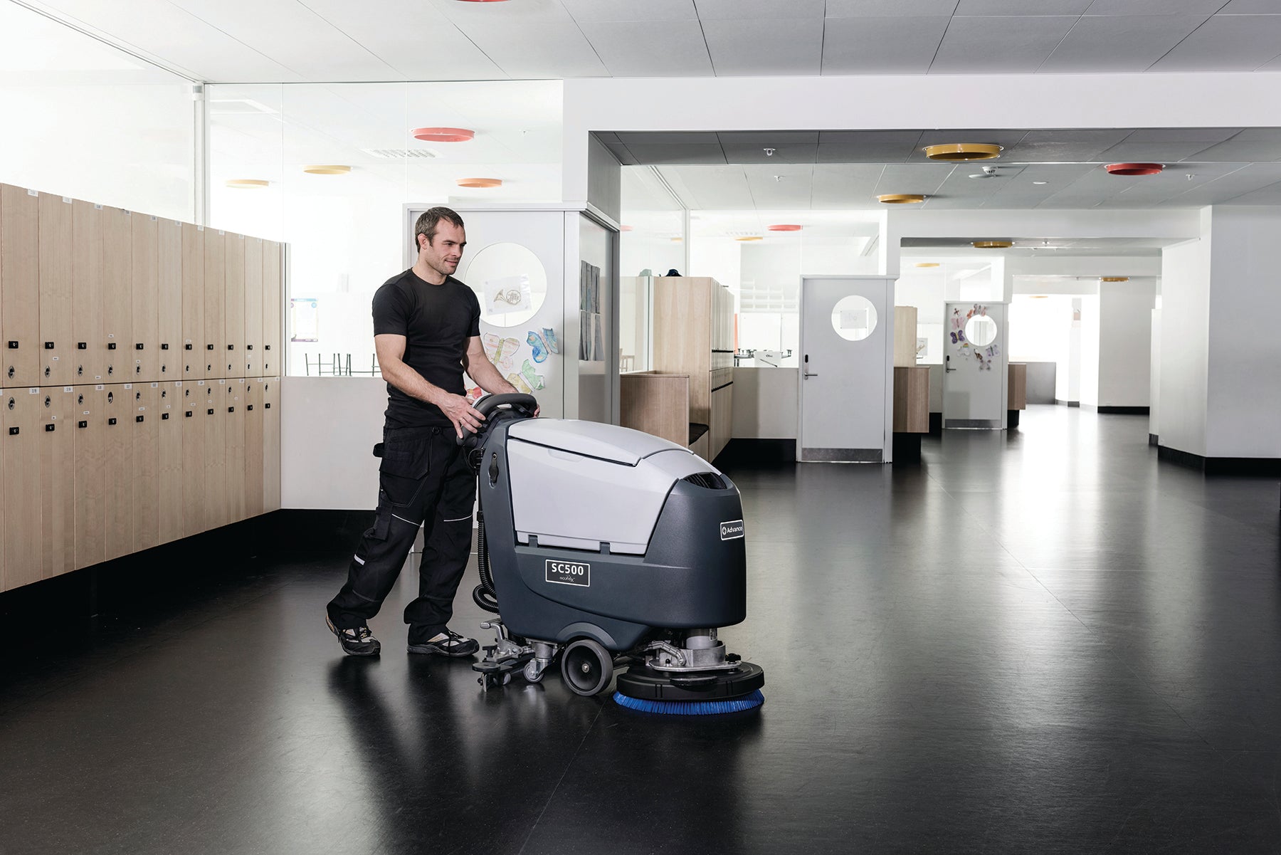 Scrubber SC500 Mid Size Walk Behind