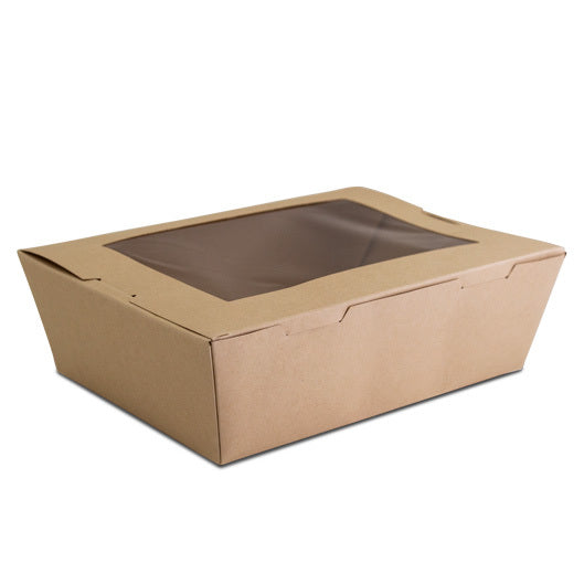 Takeaway Window Box Kraft 200 Carton