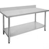 Table Stainless Steel Spalshback